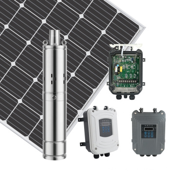 Pompe à eau solaire de haute qualité avec contrôleur et panneau solaire
